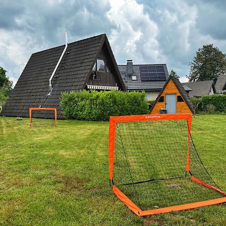 Nur-Dach-Haus Am Alfsee Rieste エクステリア 写真